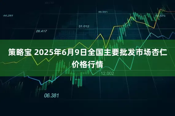 策略宝 2025年6月9日全国主要批发市场杏仁价格行情