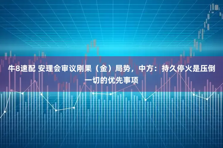 牛8速配 安理会审议刚果（金）局势，中方：持久停火是压倒一切的优先事项